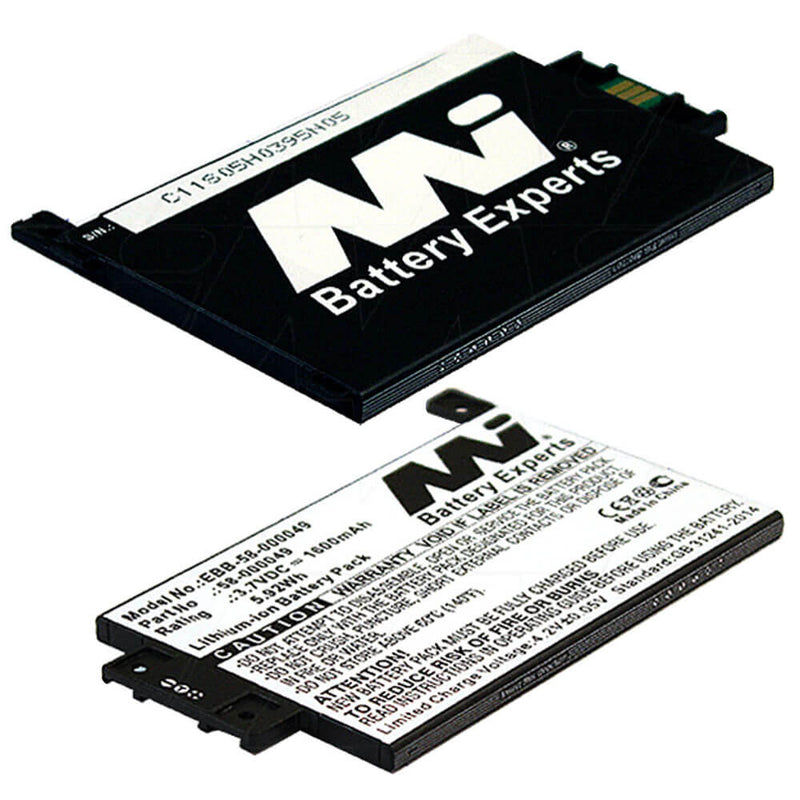 E-book Reader battery suitable for Amazon Kindle Paperwhite 2013 - 6 2015 - 6 Gen, Touch 3G 6" - 6" 2013