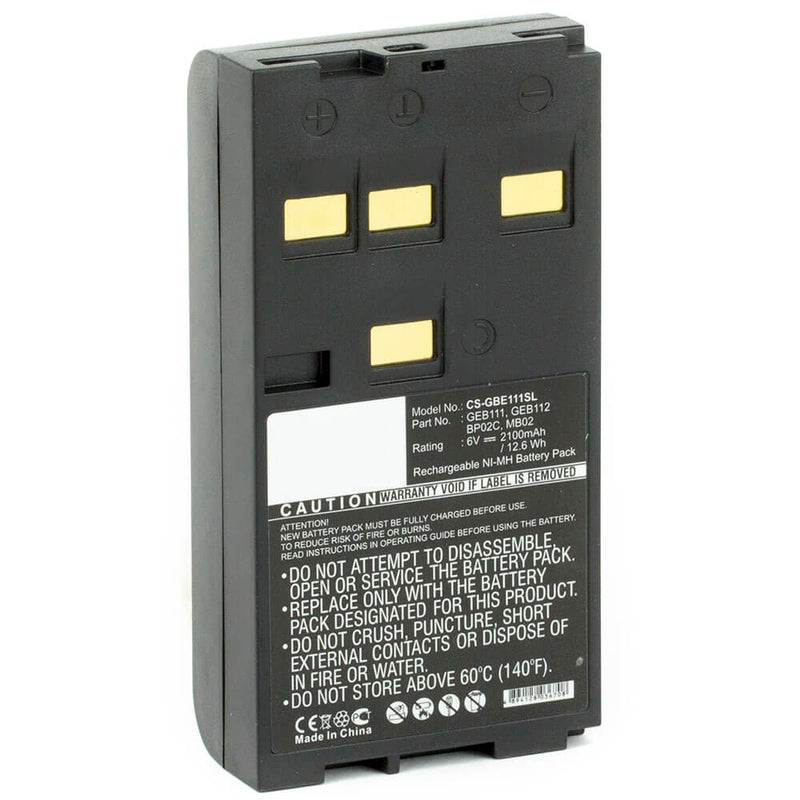 Leica GEB111 6.0V 2100mAh Ni-MH - Battery Specialists