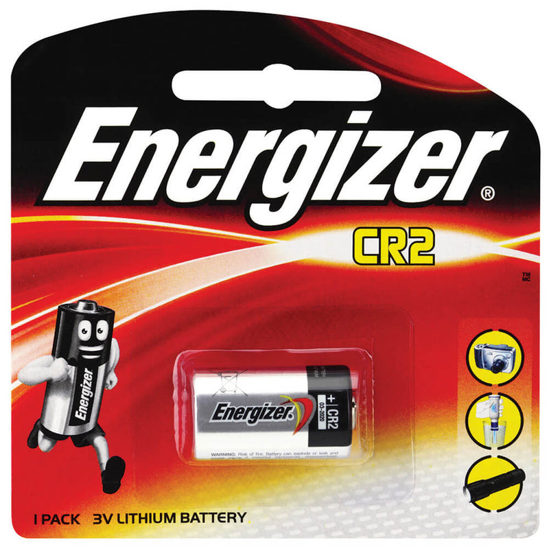 Energizer CR2 Lithium 3V Camera Battery 1PK