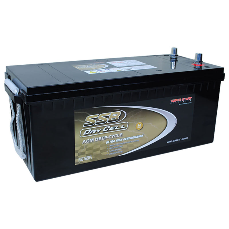SSB 12V 160Ah Dry Cell Deep Cycle Battery - Battery Specialists