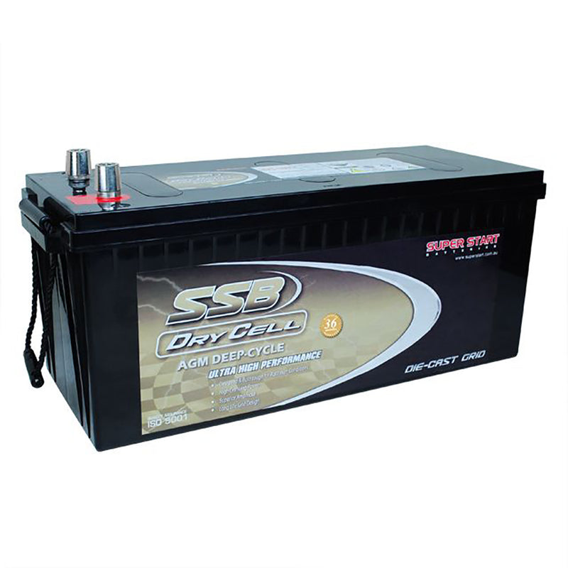 SSB 12V 180Ah Dry Cell Deep Cycle Battery - Battery Specialists