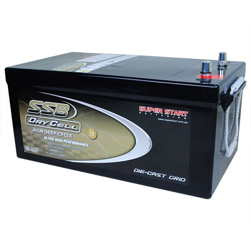 SSB 12V 240Ah Dry Cell Deep Cycle Battery - Battery Specialists