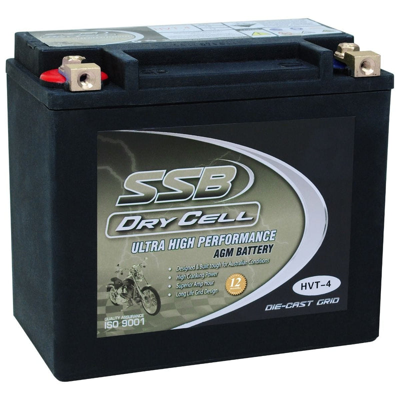 HVT-4 Ultra High Performance AGM Motorcycle Battery