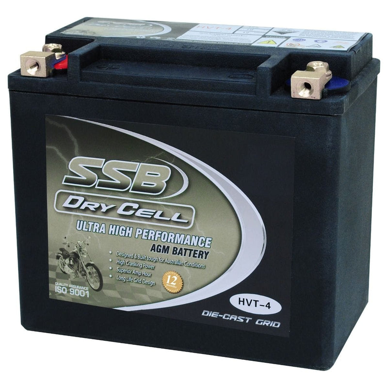 HVT-4 Ultra High Performance AGM Motorcycle Battery