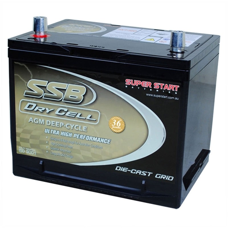 SSB 12V 60Ah Dry Cell Deep Cycle Battery - Battery Specialists
