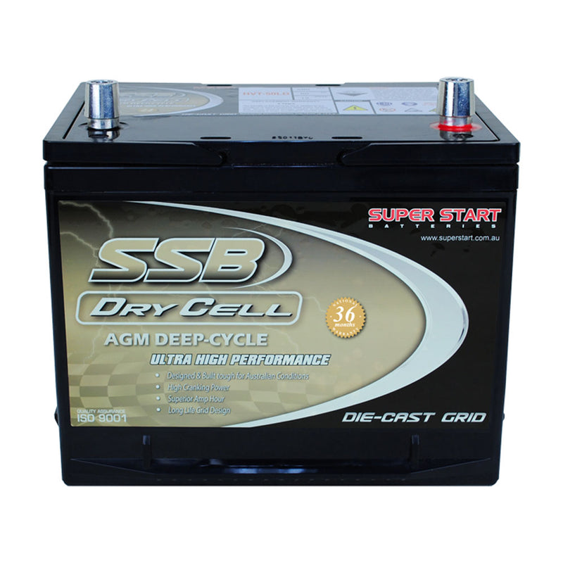 SSB 12V 60Ah Dry Cell Deep Cycle Battery - Battery Specialists