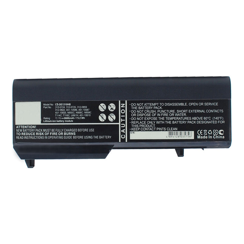 DELL Vostro 1310 11.1V 6600mAh Li-ion