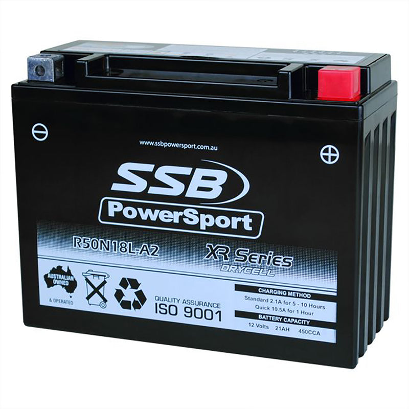 R50N18L-A2 High Peformance AGM Motorcycle Battery
