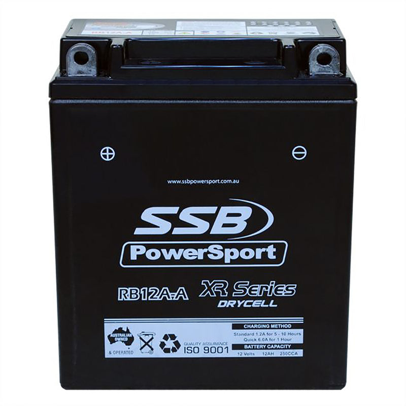 RB12A-A High Peformance AGM Motorcycle Battery