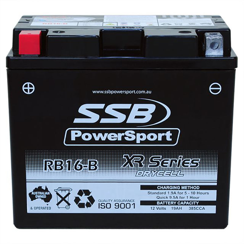 RB16-B High Peformance AGM Motorcycle Battery