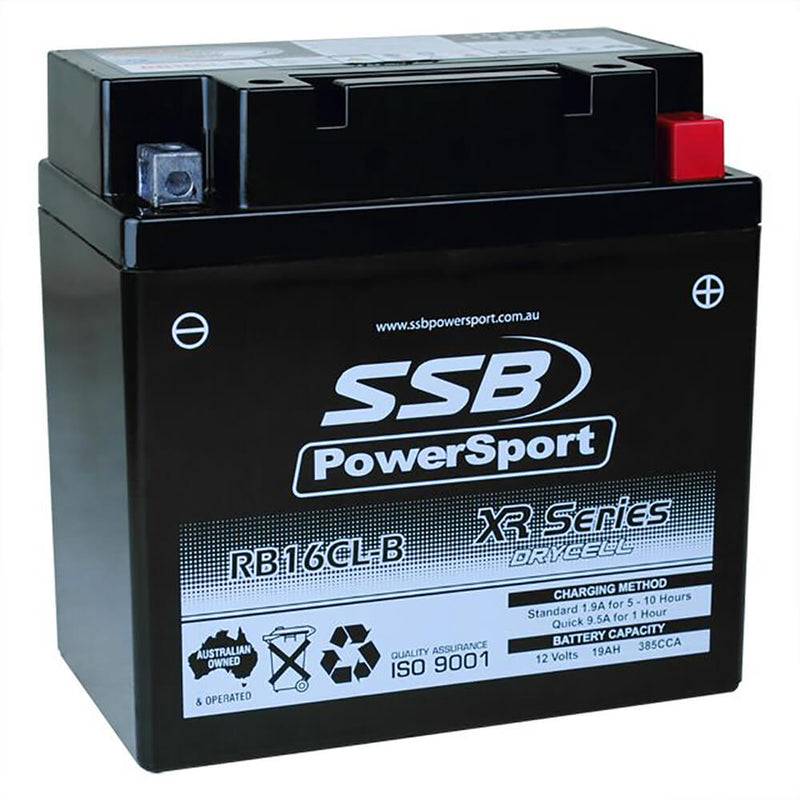 RB16CL-B High Peformance AGM Motorcycle Battery