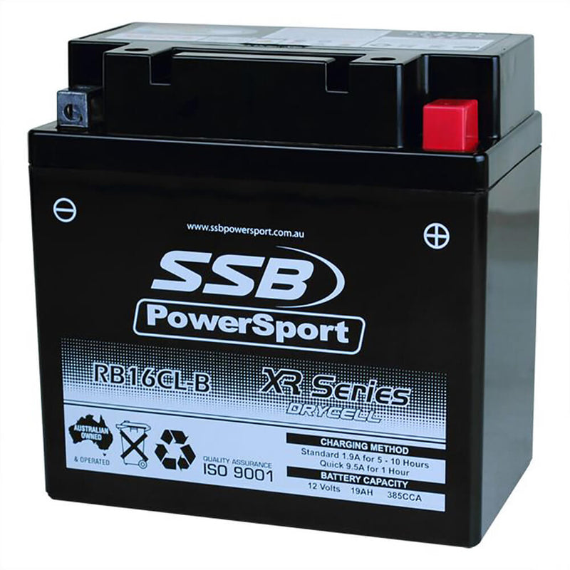 RB16CL-B High Peformance AGM Motorcycle Battery