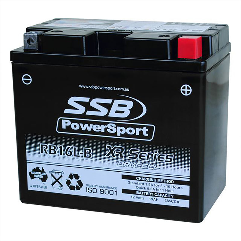RB16L-B High Peformance AGM Motorcycle Battery