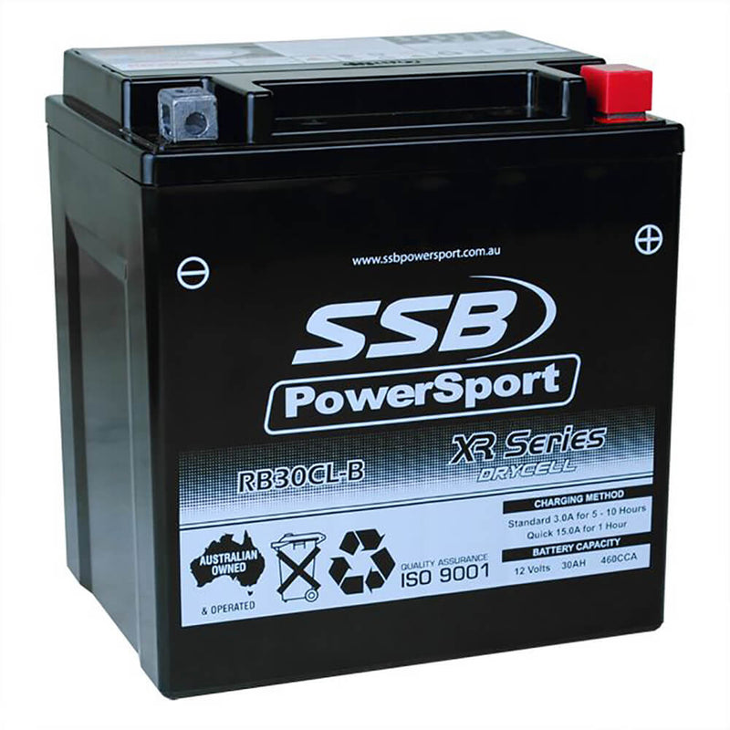 RB30CL-B High Peformance AGM Motorcycle Battery