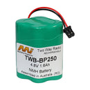 4.8V 1600mAh NiMH Two Way Radio battery suit. for Uniden