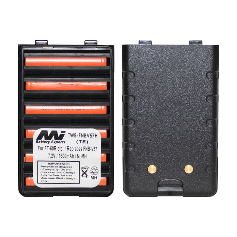 7.2V 1600mAh NiCd Two Way Radio battery suit. for Vertex, Yaesu