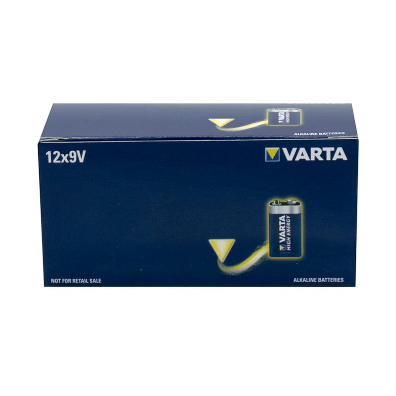 VARTA High Energy Industrial 9V Bulk BOX OF 10