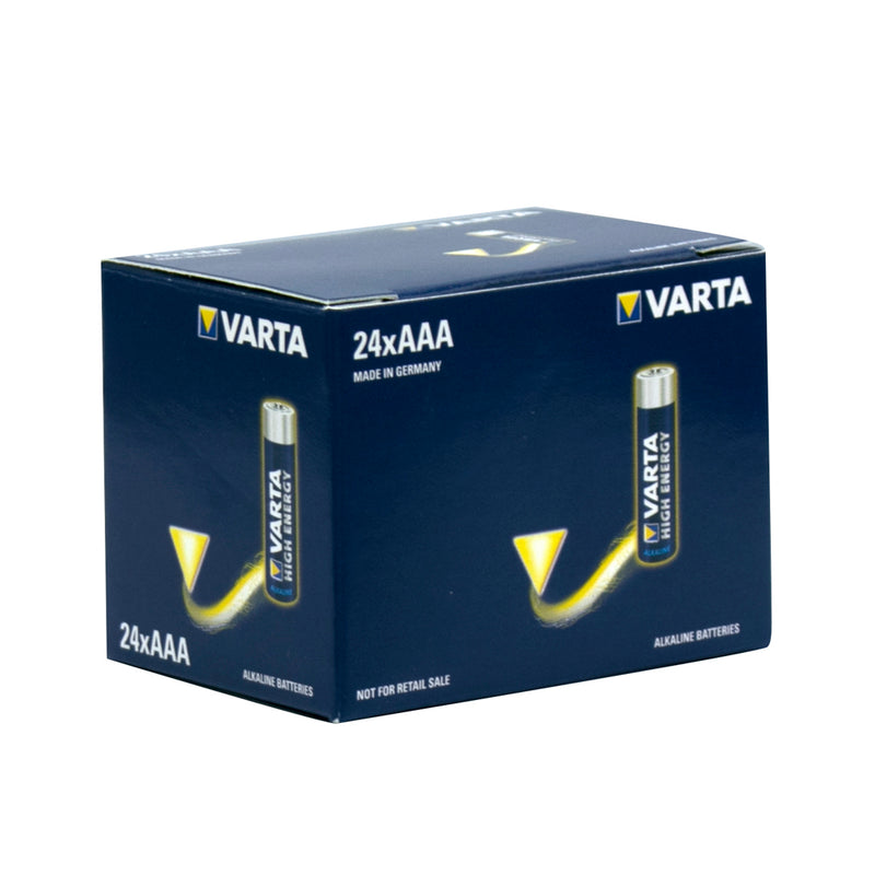 Varta HIGH ENERGY Industrial AAA size - BULK BOX OF 24 - CLEARANCE PRICE!!