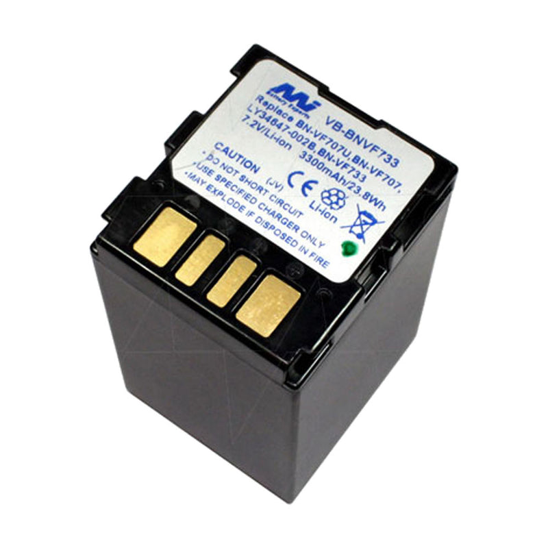 7.4V 3300mAh LiIon Video-Camcorder battery suit. for JVC