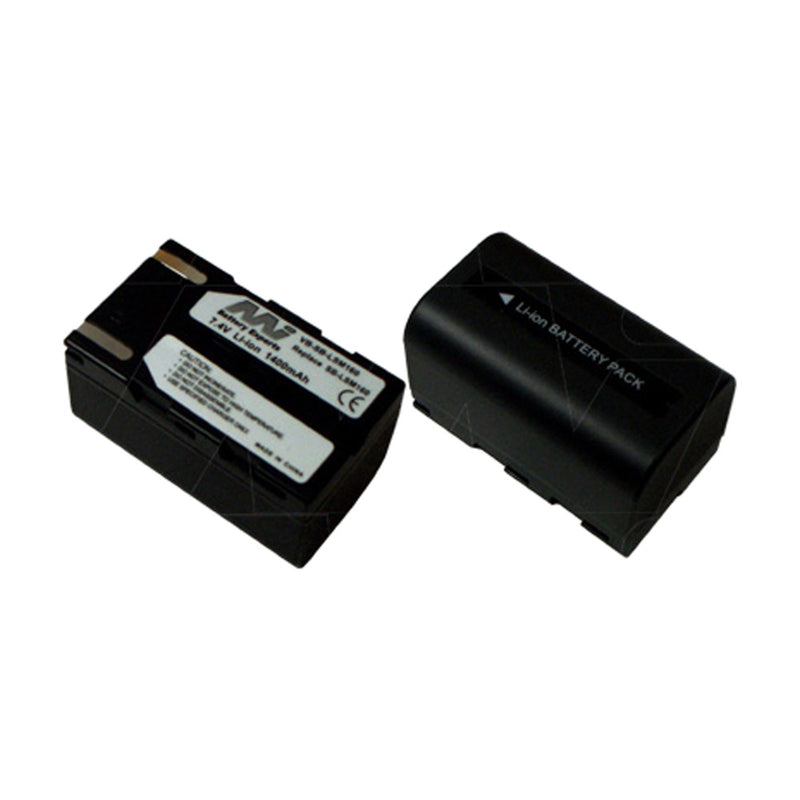 7.4V 1600mAh LiIon Video-Camcorder battery suit. for Samsung