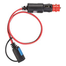 Lead to Auto Cigarette Plug with 16A auto fuse