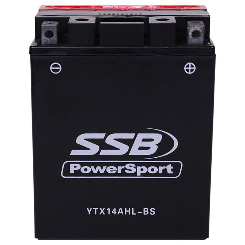 YTX14AHL-BS High Performance Maintenance Free Motorcycle Battery